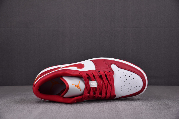 air jordan 1 low cardinal red 553558-607
