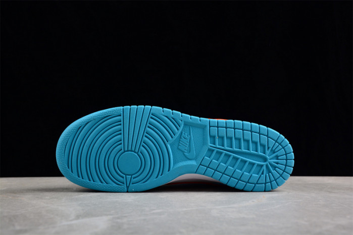 nike dunk low "miami dolphins" dv0833-102