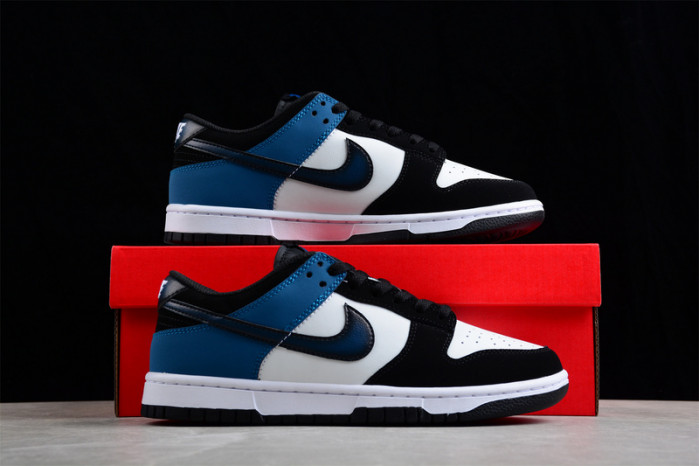 nike dunk low "black/teal" fd6923-100