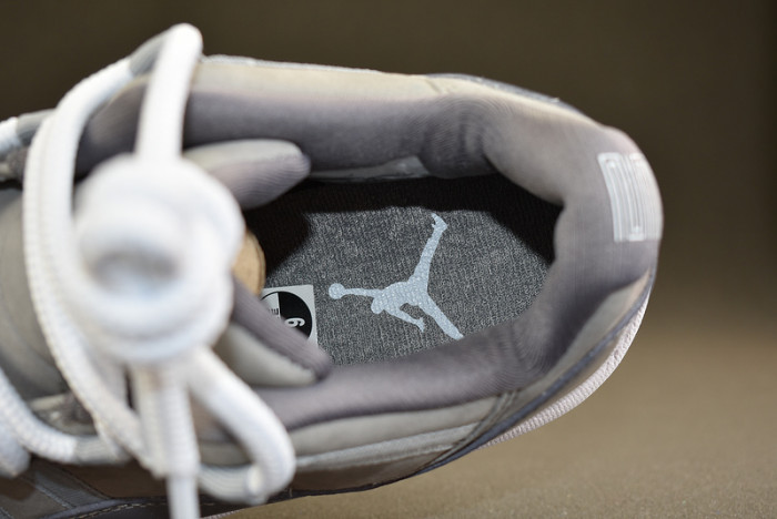 air jordan 11 low cool grey 528895-003