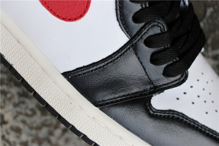air jordan 1 black white gym red 555088-061