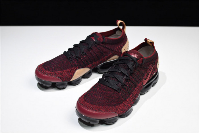 nike air vapormax flyknit 2 nrg team red vachetta tan at8955-600