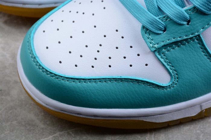 nike dunk low white turquoise dv2190-100