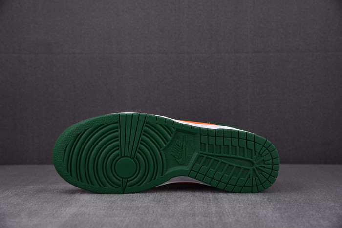 nike dunk low miami hurricanes dd1391-300