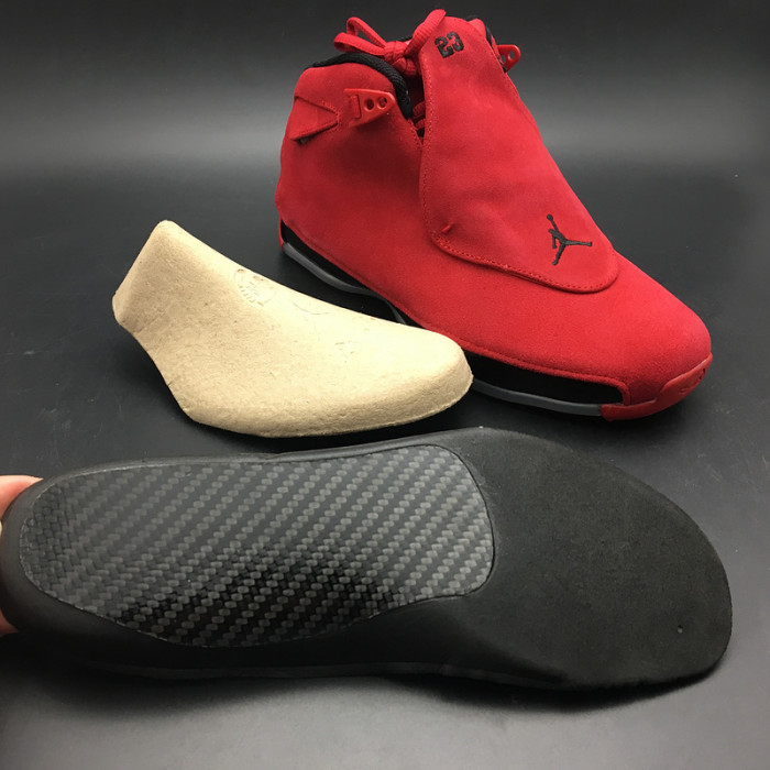 air jordan 18 red suede aa2494-106