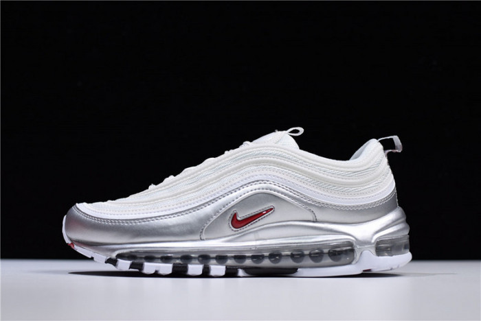 nike air max 97 white silver at5458-100