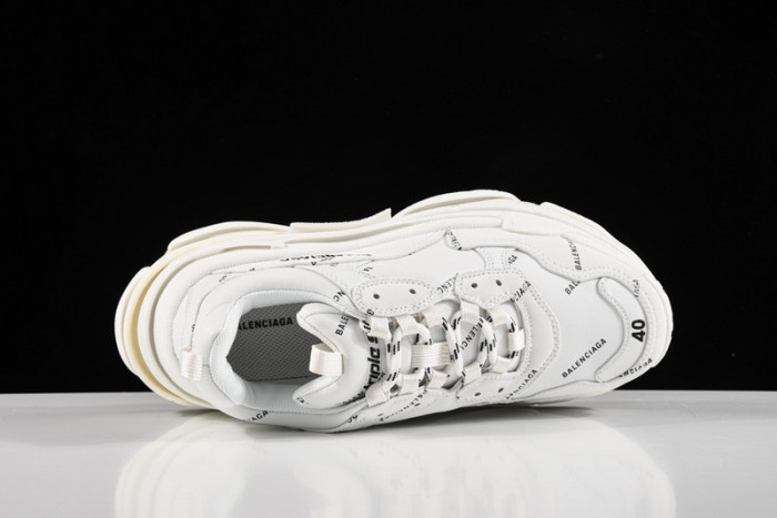 triples trainer sneakers letters 2000016