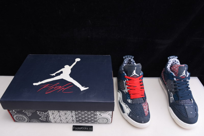 air jordan 4 sashiko deep ocean cw0898-400