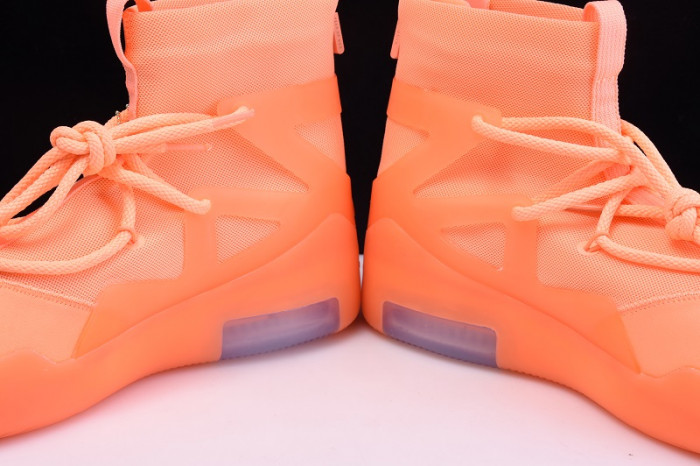 nike air fear of god 1 orange pulse ar4237-800