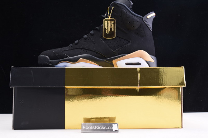 air jordan 6 dmp defining moments 2020 black gold ct4954-007