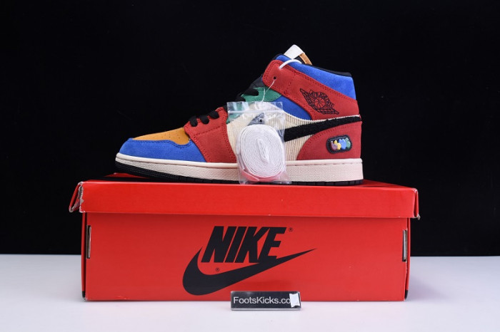 air jordan 1 mid blue the great cu2805-100