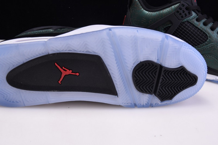 air jordan 4 green laser aj4-1043515
