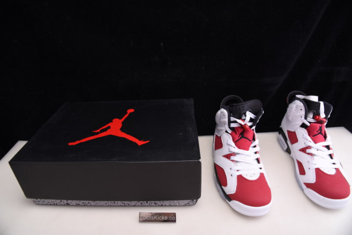 air jordan 6 retro "carmine" （2021）ct8529-106