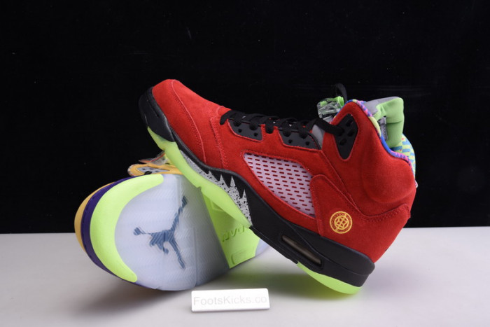 air jordan 5 solar orange what the cz5725-700