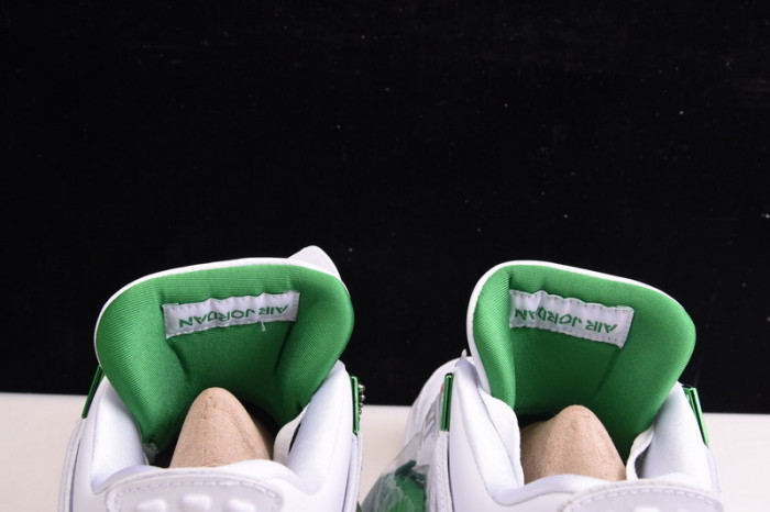 air jordan 4 retro “pure money” white green ct8527-113