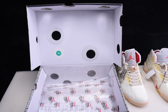 ofw air jordan 5 ice cream colorway ct8480-002