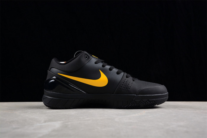 nike kobe 4 protro black university gold fq3544-002