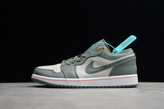 nike jordan 1 low military green 553558-121