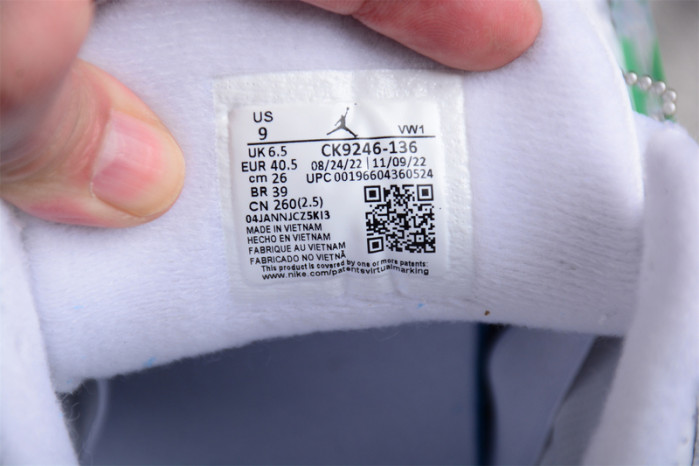 air jordan 3 lucky green ck9246-136