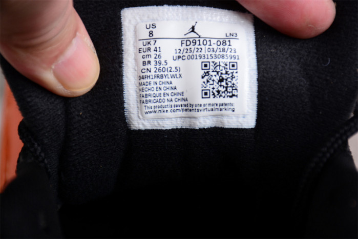 air jordan 12 “brilliant orange” fd9101-081