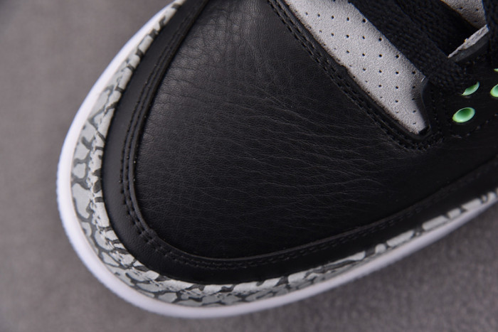 air jordan 3 "green glow" ct8532-031