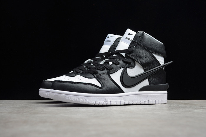 nike sb dunk high ambush black white cu7544-001