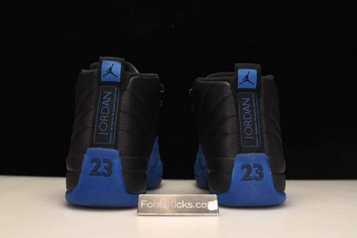 air jordan 12 black game royal 130690-014