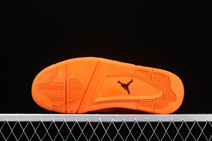 air jordan 4 flyknit orange aq3559-800