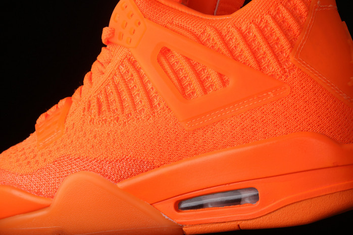 air jordan 4 flyknit orange aq3559-800