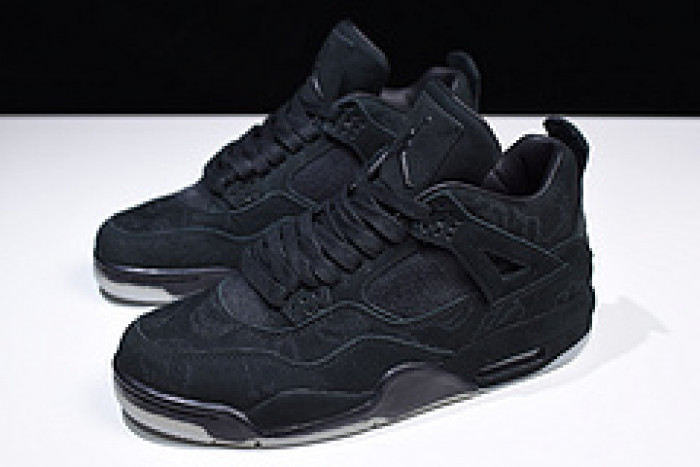 nike air jordan 4 retro kaws black 930155-001