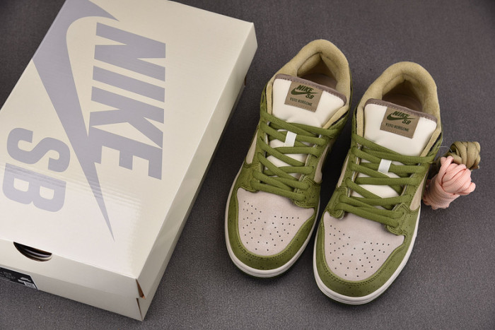Yuto Horigome x Nike SB Dunk Low Asparagus HF8022-300