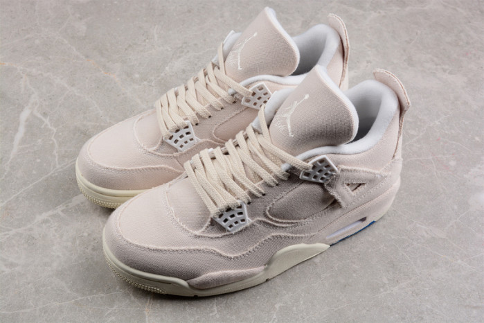 air jordan 4 canvas wmns dq4909-100