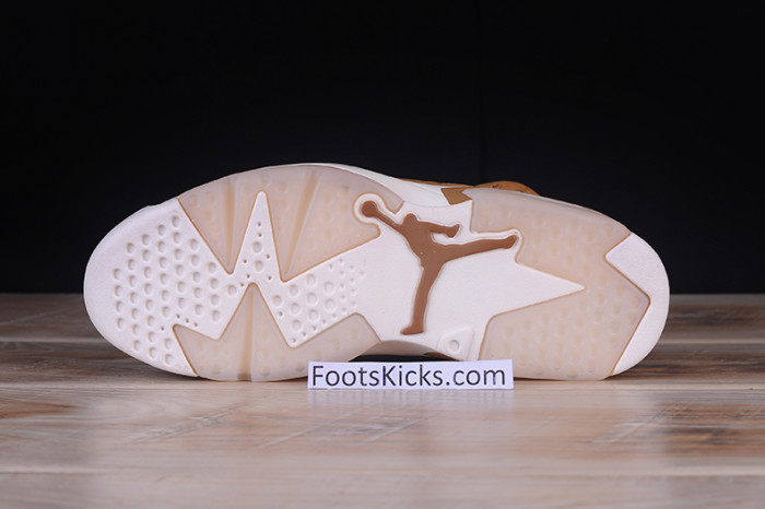 air jordan 6 retro "golden harvest" 384664-705